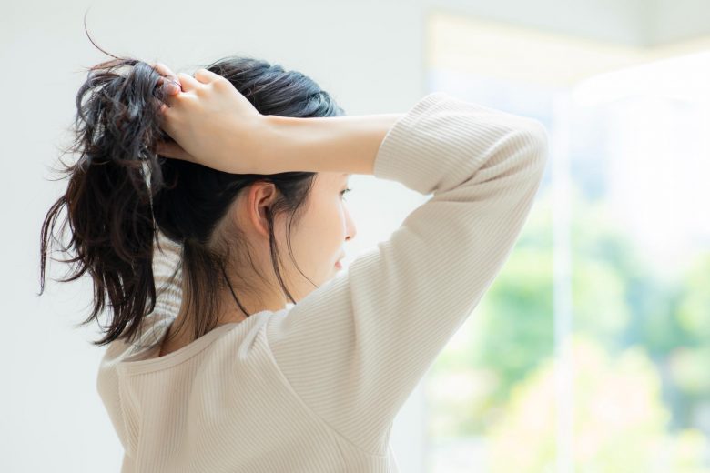 ヘアゴム　おしゃれ　大人