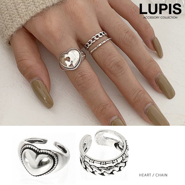 ヴィンテージ調ハートリング リング 指輪 を激安で通販販売 プチプラアクセサリー通販 ルピス Lupis