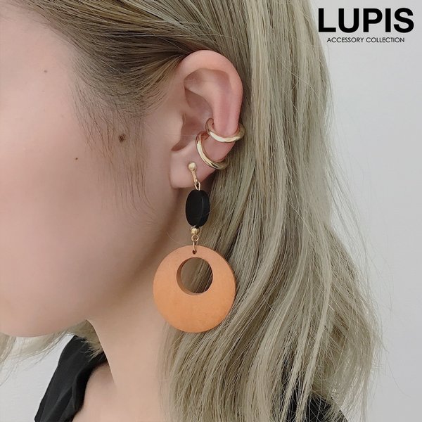 ゴールドスティックウッドイヤリング | 激安イヤリングの通販販売 - ルピス(LUPIS)