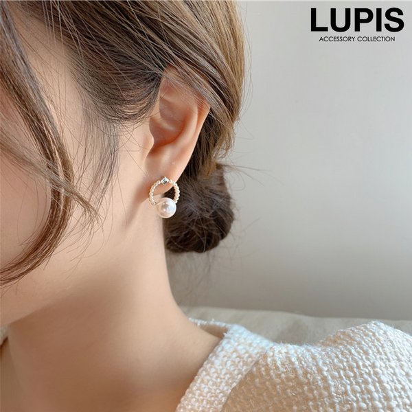 サークルパールピアス | 激安ピアスの通販販売 - ルピス(LUPIS)