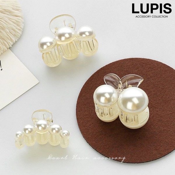 ミニパールヘアクリップ 激安ヘアアクセサリーの通販販売 ルピス Lupis
