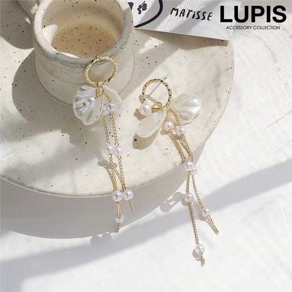 エレガントフラワーピアス | 激安ピアスの通販販売 - ルピス(LUPIS)